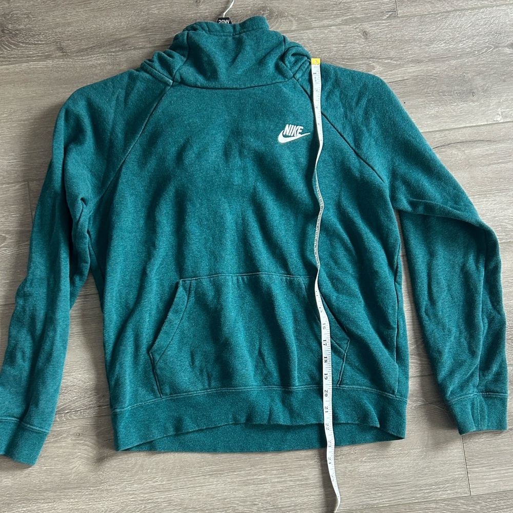 Nike Women's Deep Teal Hoodie Size Small Petite - Picture 7 of 12
